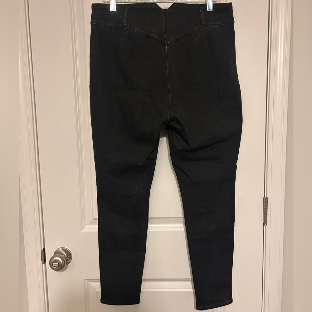 Express High Rise Button Front Jeans - Picture 9 of 15